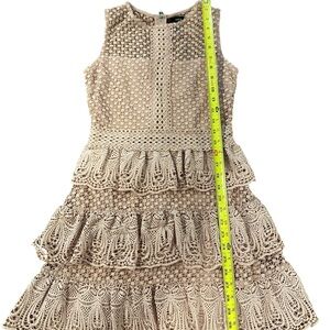 Aqua‎ Lace Women’s  Dress in Light Pink Size Small